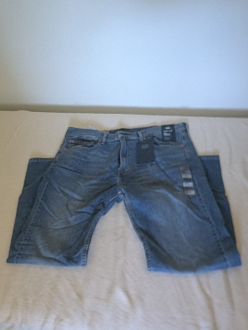 Levi's Men's 505 Straight Fit Blue Denim Jeans